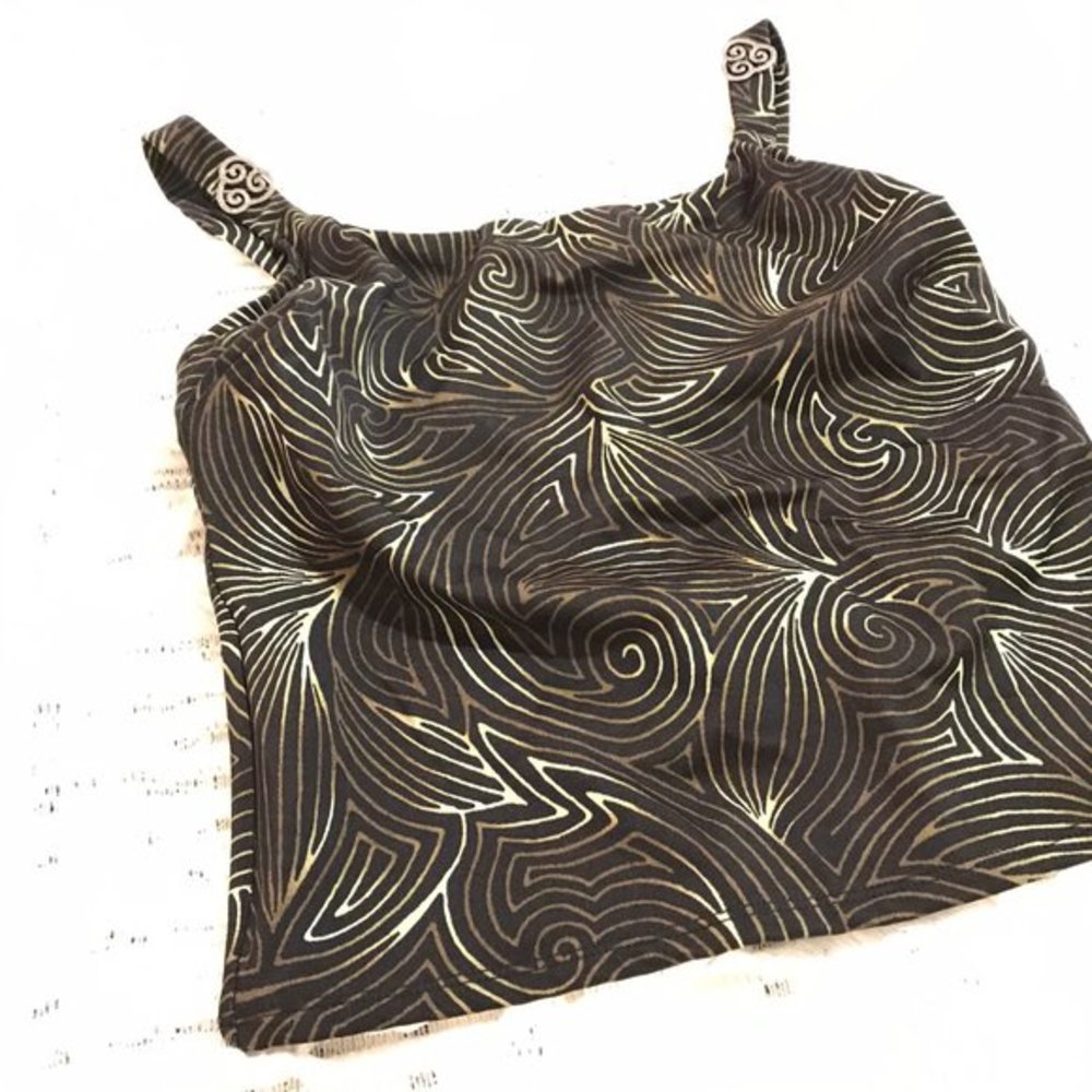 VTG SIGNATURE ROXANNE COLLECTION graphic swim top